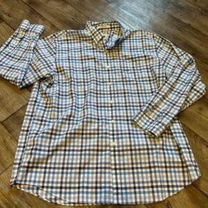 LL Bean Traditional Fit Wrinkle Free Button Down sz XL